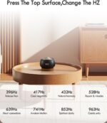 Portable Electronic Tibetan Singing Bowl, 8 Healing Frequencies (396-963Hz), Aut... - Image 5