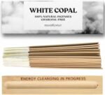 White Copal Incense Sticks 100% Natural, Charcoal-Free, Clean, Non-Toxic - Energ... - Image 2