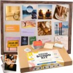 ZEDORA Vision Board Kit - Cork Board 15.3x11” with 235 Vision Board Pictures - G... - Image 2